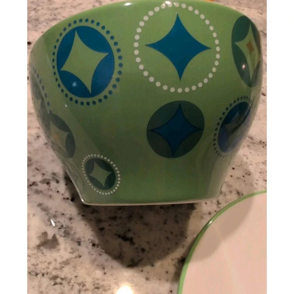 Starbucks Lot Of 2 Holiday 2006 Green X Mas Elf Stocking Coffee Cup  With Saucer